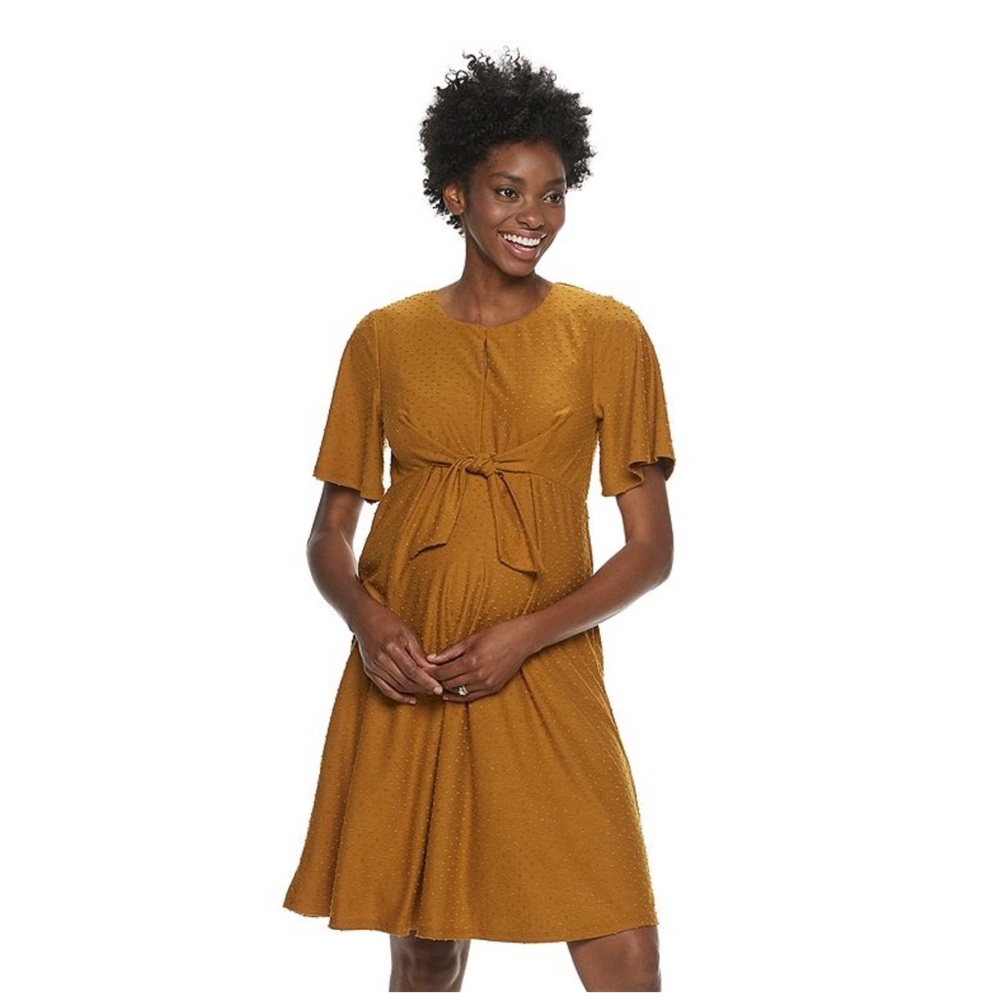 Kohl's aglow Small maternity dress NWT